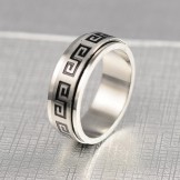 Men's titanium ring