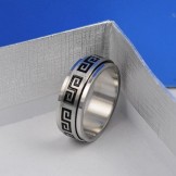 Men's titanium ring