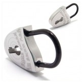 Titanium lock necklace