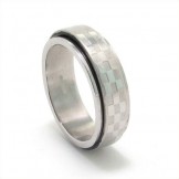Mens titanium rings