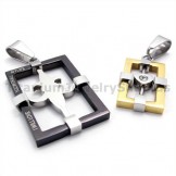 Titanium Lovers Pendants-Free Chains 19370