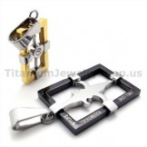 Titanium Lovers Pendants-Free Chains 19370