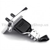 Socket and Plug Titanium Lovers Pendants-Free Chains 19143