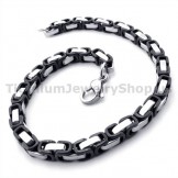 Mens Black Titanium Bracelet 19291