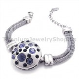 Womens Titanium Bracelet with Diamonds 19349