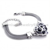 Womens Titanium Bracelet with Diamonds 19351