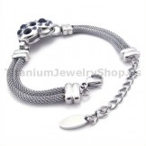 Womens Titanium Bracelet with Diamonds 19351