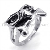 Titanium Skull Ring 19224