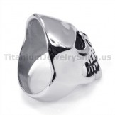 Titanium Skull Ring 19226
