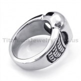 Titanium Skull Ring 19230