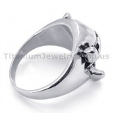 Skull Titanium Ring 19238
