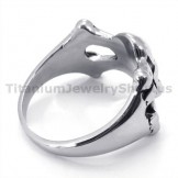 Skull Titanium Ring 19240
