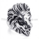 Lion Titanium Ring 19245