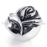 Flower Titanium Ring 19246