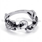 Skull Titanium Ring 19251