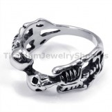 Skull Titanium Ring 19251