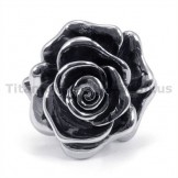 Flower Titanium Ring 19253