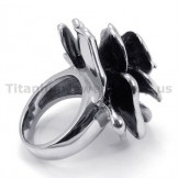 Flower Titanium Ring 19253