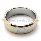 Cross Titanium Ring 19269