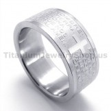 Cross Titanium Ring 19272