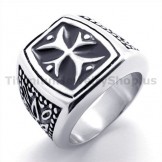 Cross Titanium Ring 19294