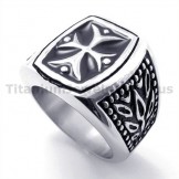 Cross Titanium Ring 19294