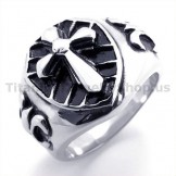Cross Titanium Ring 19295