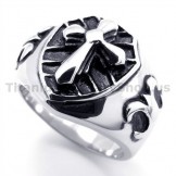 Cross Titanium Ring 19295