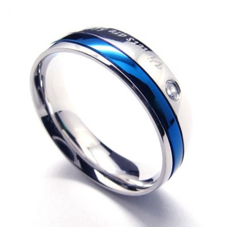 Mens titanium rings