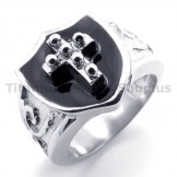 Cross Titanium Ring 19296