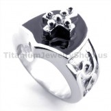 Cross Titanium Ring 19296