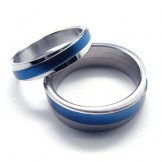 Mens titanium rings
