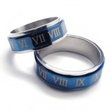 Mens titanium rings