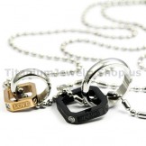 Lovers Titanium Pendants with Diamonds Valentine's Day Gifts - Free Chains