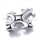 man anchor pure titanium cross pendant 19607
