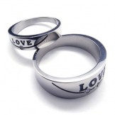 Mens titanium rings