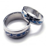 Mens titanium rings