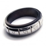 Mens titanium rings