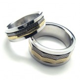 Mens titanium rings