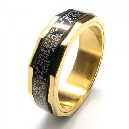 Mens titanium rings