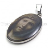 Jesus series titanium pendant 20092