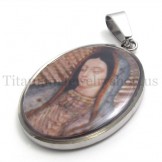 Madonna Series titanium pendant 20096