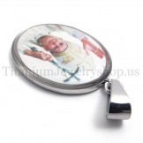 Christmas series titanium pendant 20099