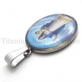 Christmas series titanium pendant 20100