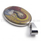Madonna and Jesus Series pure titanium pendant 20102