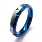 Mens titanium rings