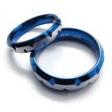 Mens titanium rings