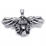 expanding the wings of eagles titanium pendant 20118