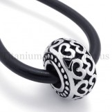 drum model fortunate bead titanium pendant 20125