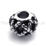 fortunate bead titanium pendant 20127